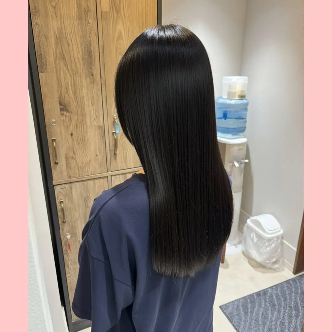 ロング 髪質改善ストレート 笹沼陸矢のヘアスタイル