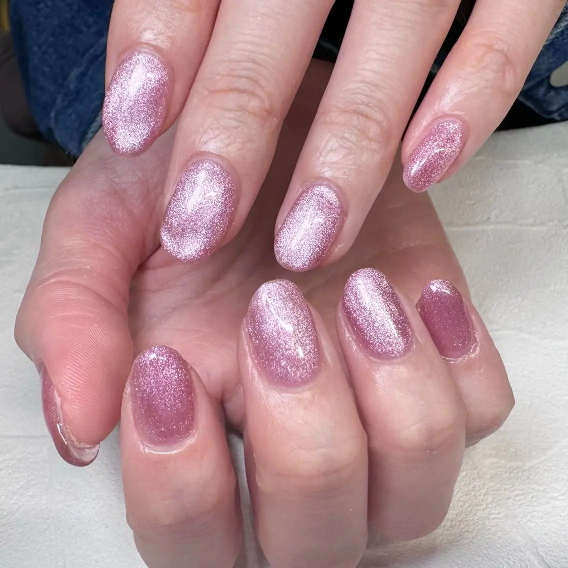 ネイル マグネットネイル ハンドネイル RIEKO🍒 ワンホン♡推しネイルのネイルデザイン