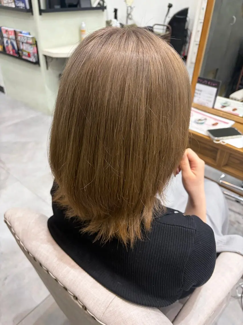 W color ⏦ﾟ‪ （ケアブリーチ込み）の写真