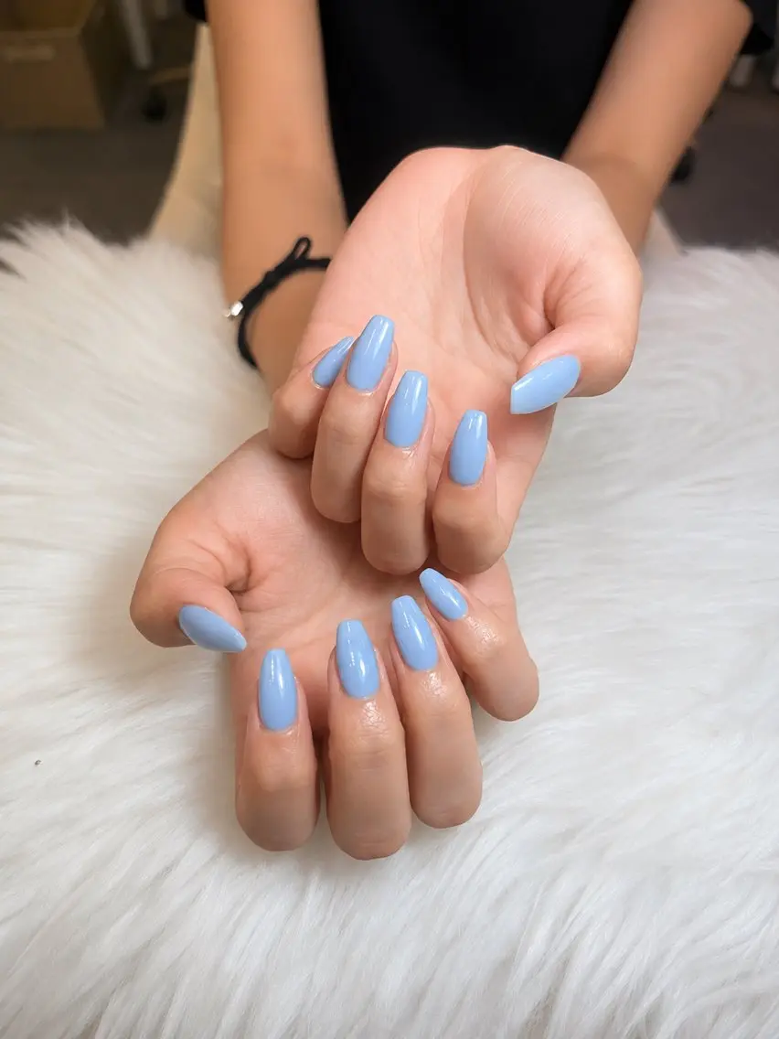 ネイル ワンカラーネイル シンプルネイル MEO MEO NAIL  守山のネイルデザイン