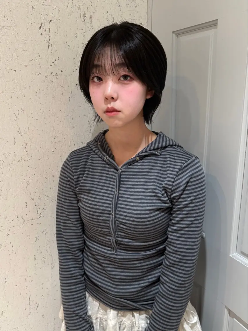 ショート カラー レイヤーカット カット ヘアカラー トリートメント mai / linoah˚✧のヘアスタイル
