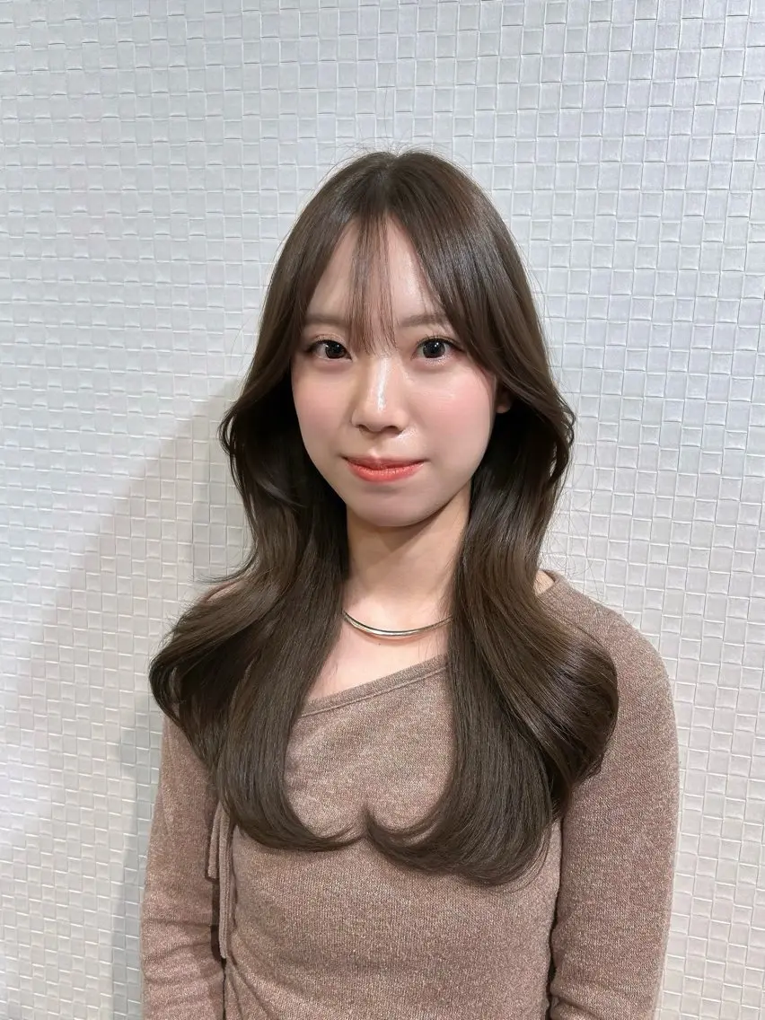 ロング カラー 柔らか垢抜けｶﾗｰと ｶｯﾄ🫧ASUKAのヘアスタイル