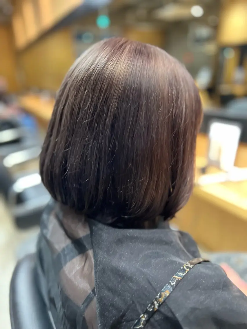 ショート カラー ヘアアレンジ 渡部 彩花のヘアスタイル
