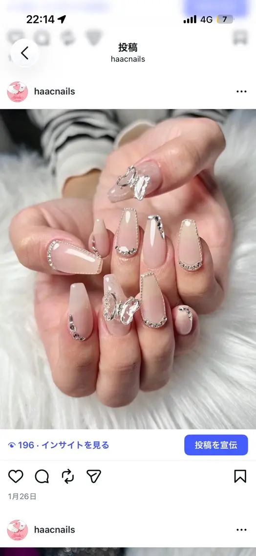 ネイル ワンホンネイル ハンドネイル haac nailsのネイルデザイン