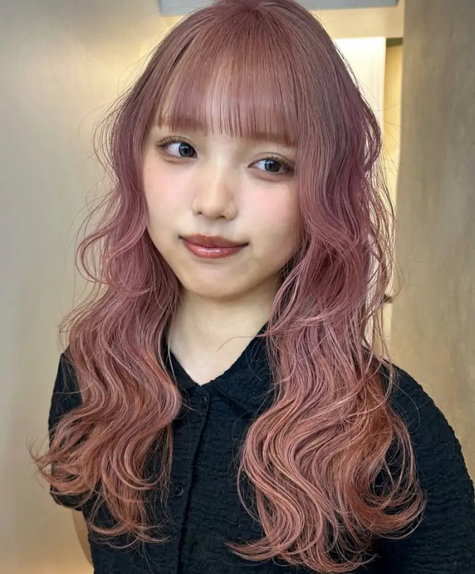 ロング カラー ヘアカラー ⭐️SORA⭐️ nail★colorのネイルデザイン