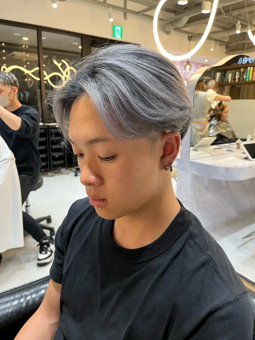 メンズカット+バレイヤージュ+トリートメントの写真