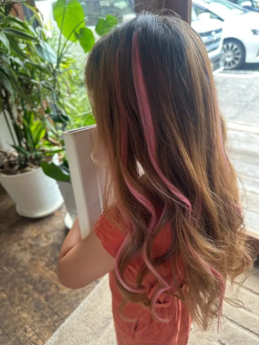 ロング シールエクステ エクステ エクステ BRAS岸和田 /質感再生/赤み消しのヘアスタイル
