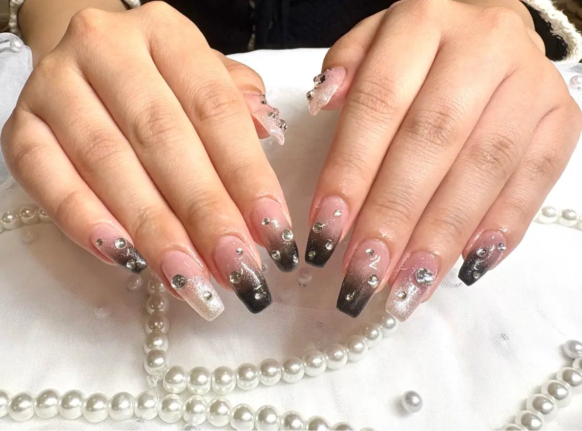 ネイル 持ち込み ハンドネイル dandelion nail北千住のネイルデザイン