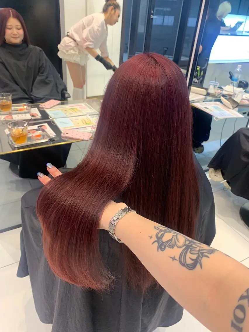 ロング ヘアカラー keen吉祥寺🐆 レイヤー/NAO🩶のヘアスタイル