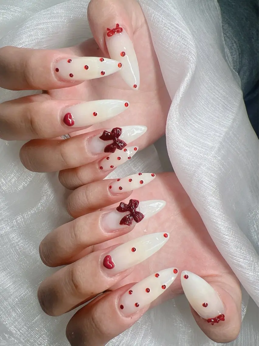 ネイル ハンドネイル Lee Nails チップ長さだし専門店のネイルデザイン