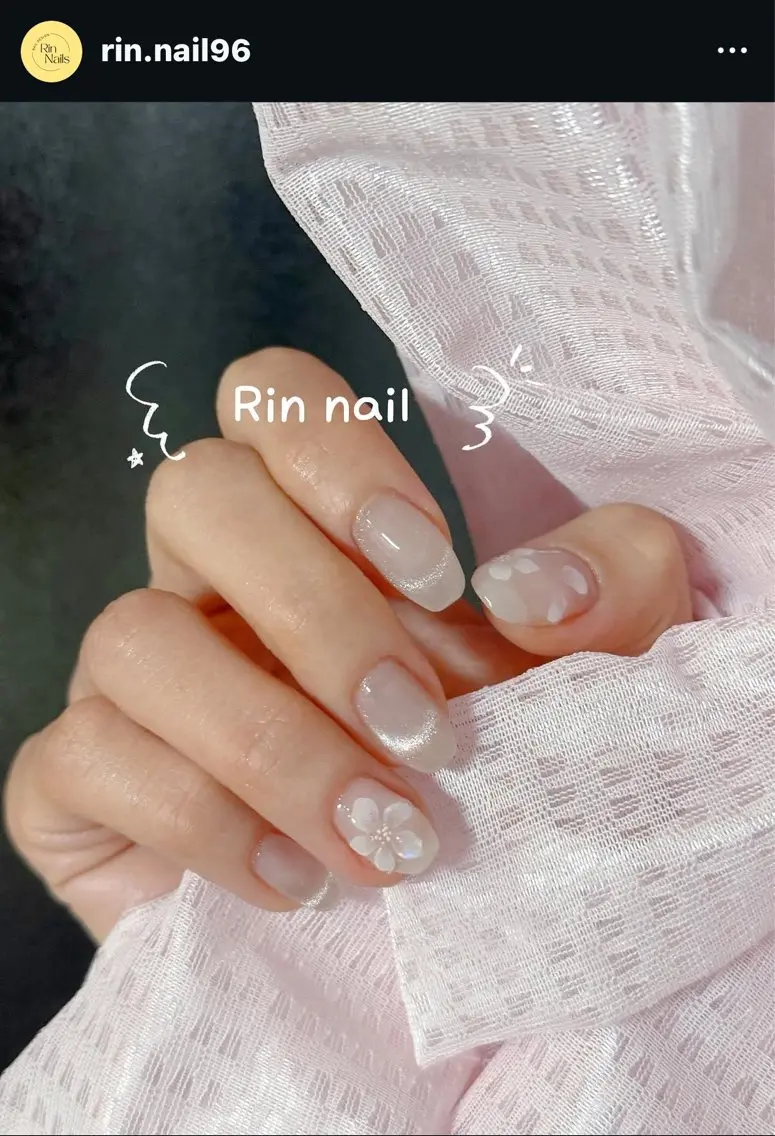 ネイル マグネットネイル 持ち込み ハンドネイル Rin Nailのネイルデザイン