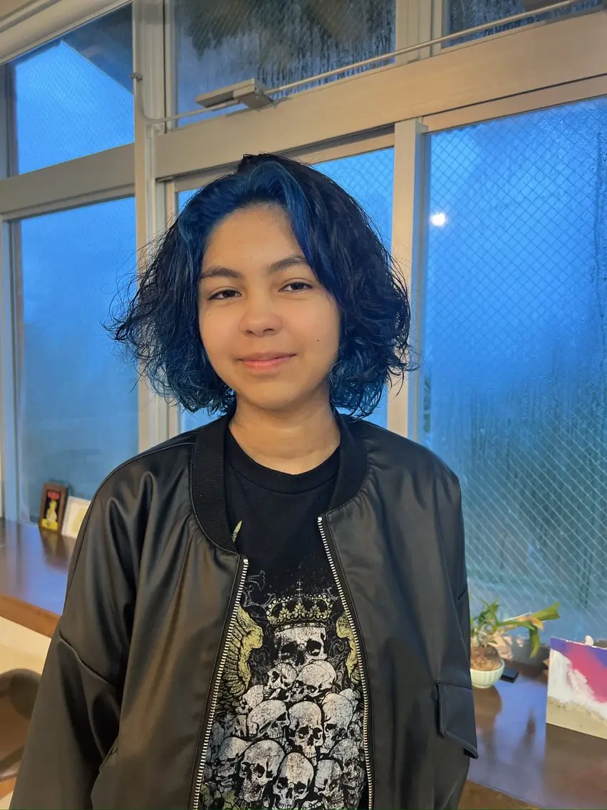ショート カラー インナーカラー ヘアカラー Lisa English OKのヘアスタイル