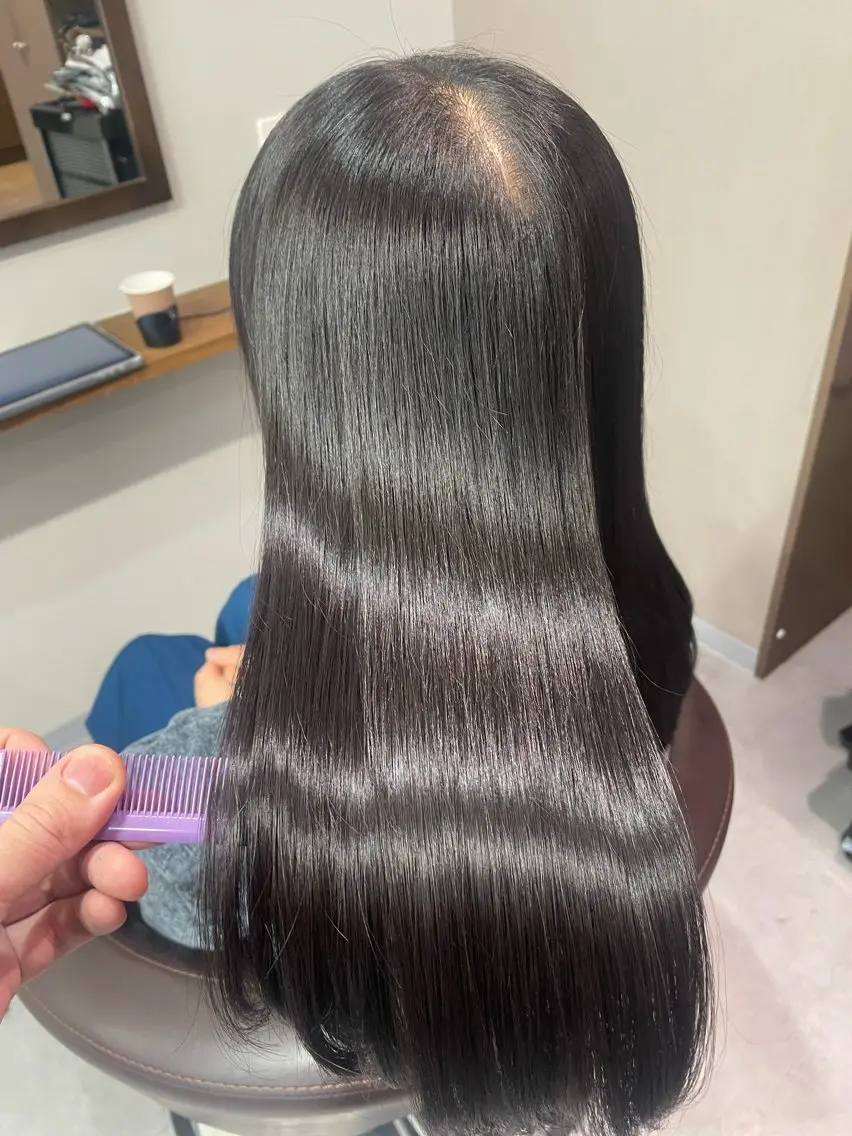 ロング カット トリートメント 飯村 友亮のヘアスタイル