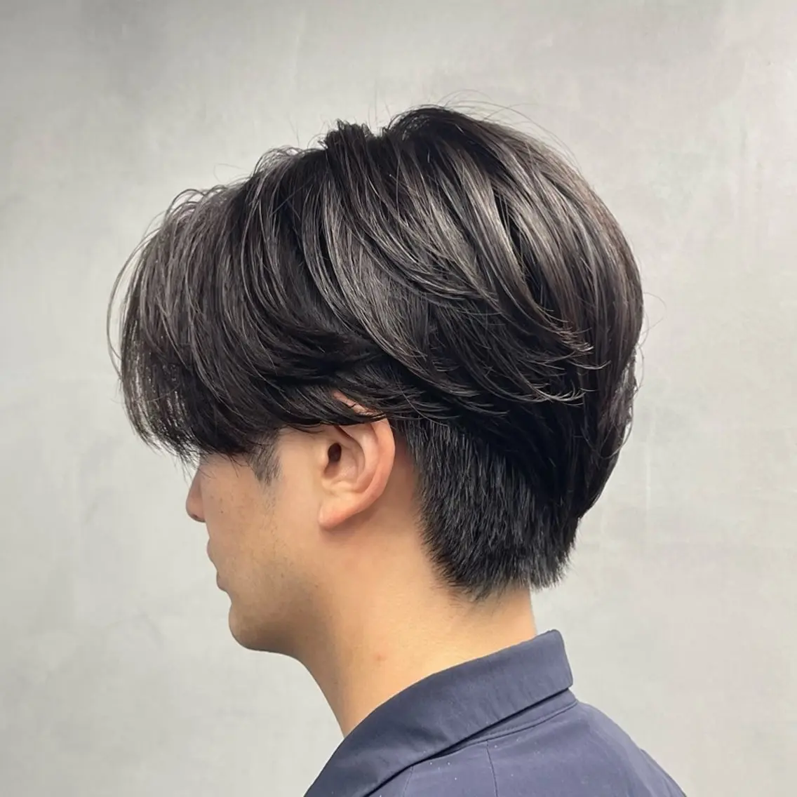 ミディアム パーマ ヘアアレンジ メンズ fifth 石川 凪のヘアスタイル