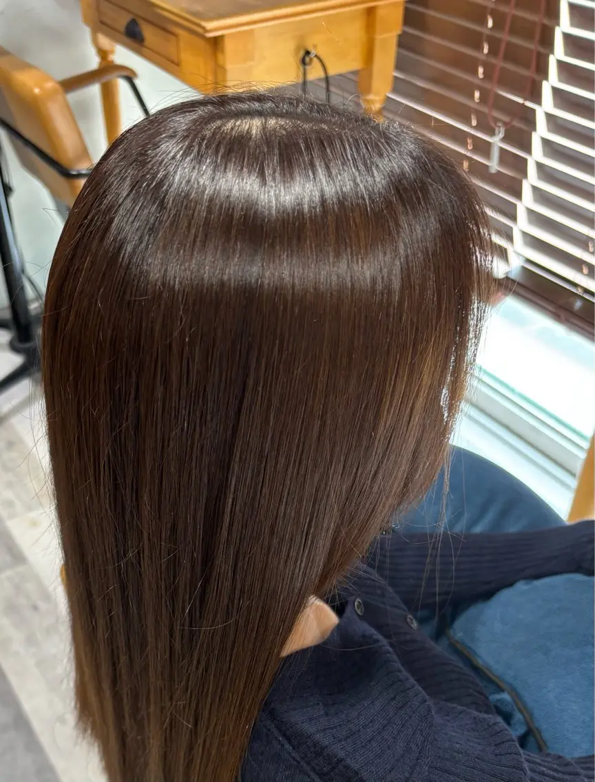 ミディアム トリートメント ヘアカラー 艶カラー✨ RYUNOSUKEのヘアスタイル