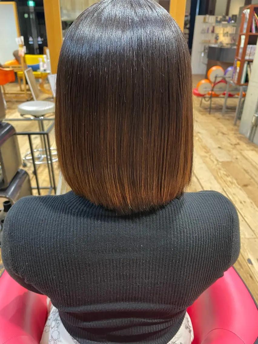 ショート 🪿透明感/艶カラー ﾜﾀﾅﾍﾞｱｵｲのヘアスタイル