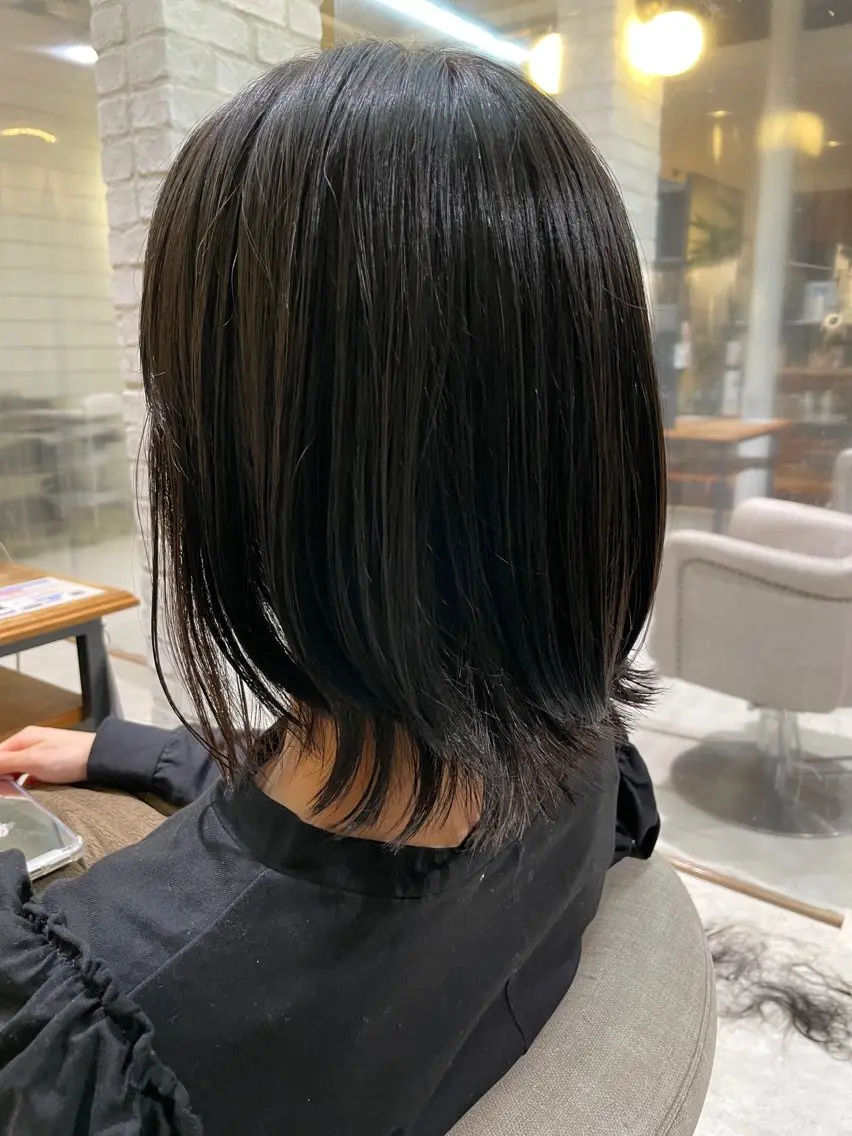 ミディアム カット Tanaka Aoiのヘアスタイル