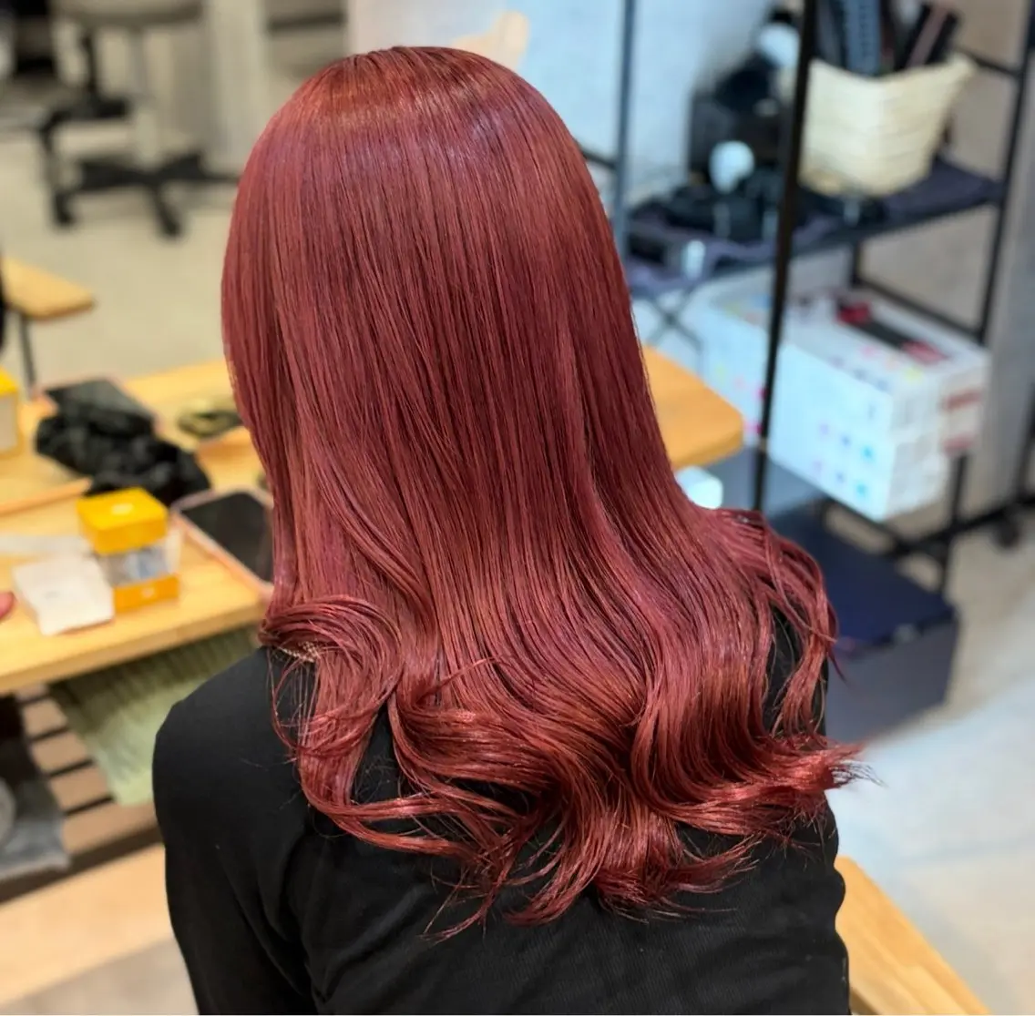 ロング カラー ヘアカラー HAILEY/ 富田実桜のヘアスタイル
