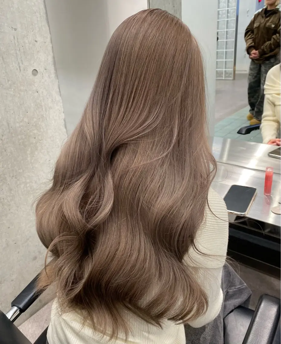 ロング カラー ヘアアレンジ ブリーチカラー💫 Miku🫶🏻のヘアスタイル
