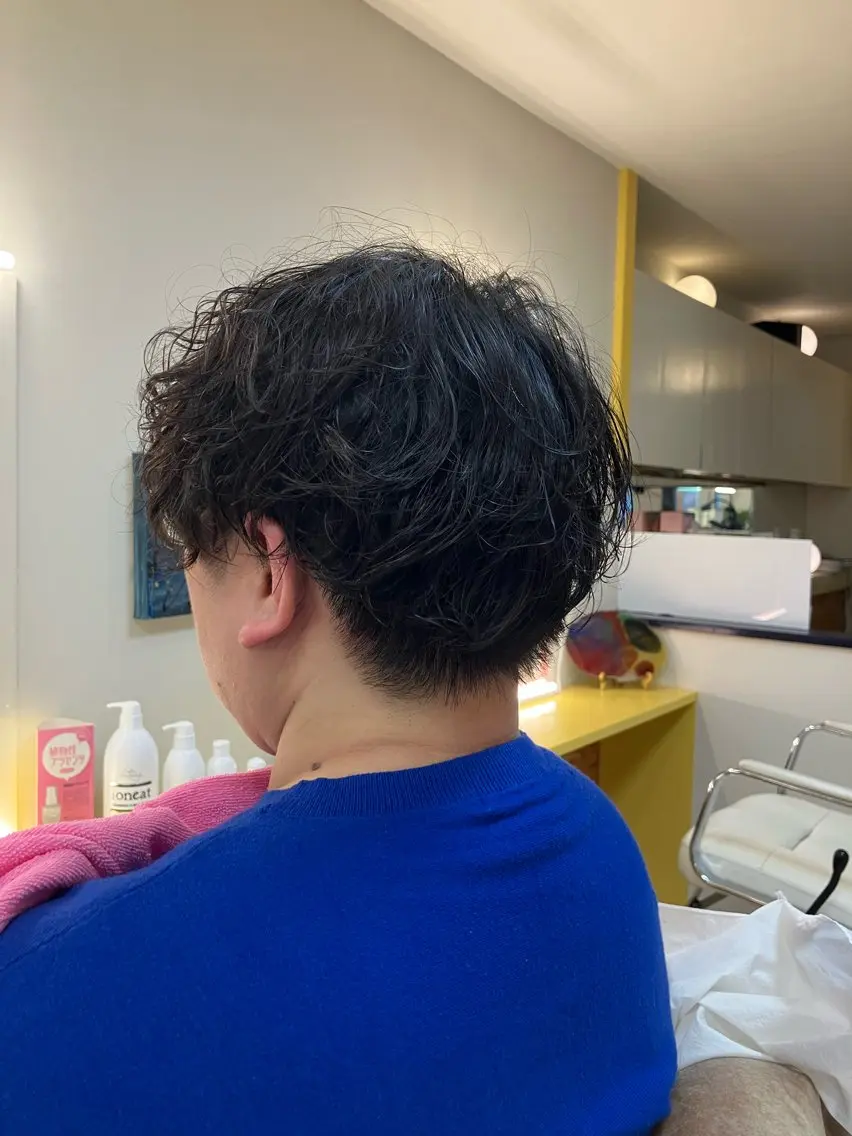 ショート パーマ 横田 尚登のヘアスタイル