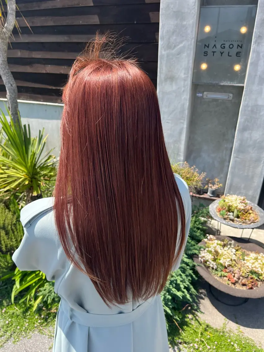 ロング カラー ヘアカラー NAGONSTYLE 田村　莉生のヘアスタイル