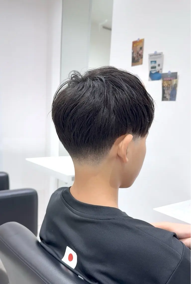メンズ カット メンズ💈フェード 下地佑のヘアスタイル