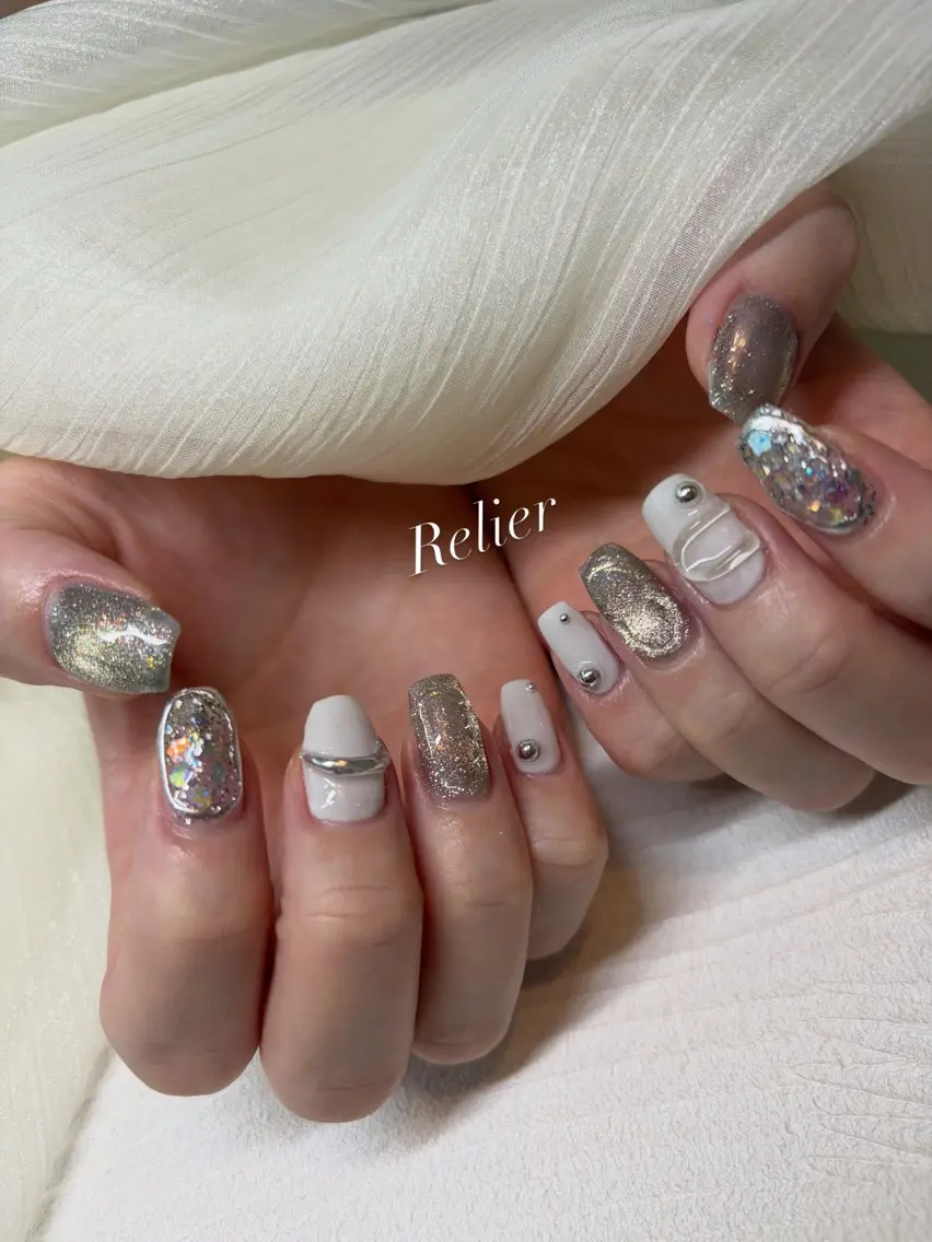 ネイル ハンドネイル Relier ルリエ ayakaのネイルデザイン