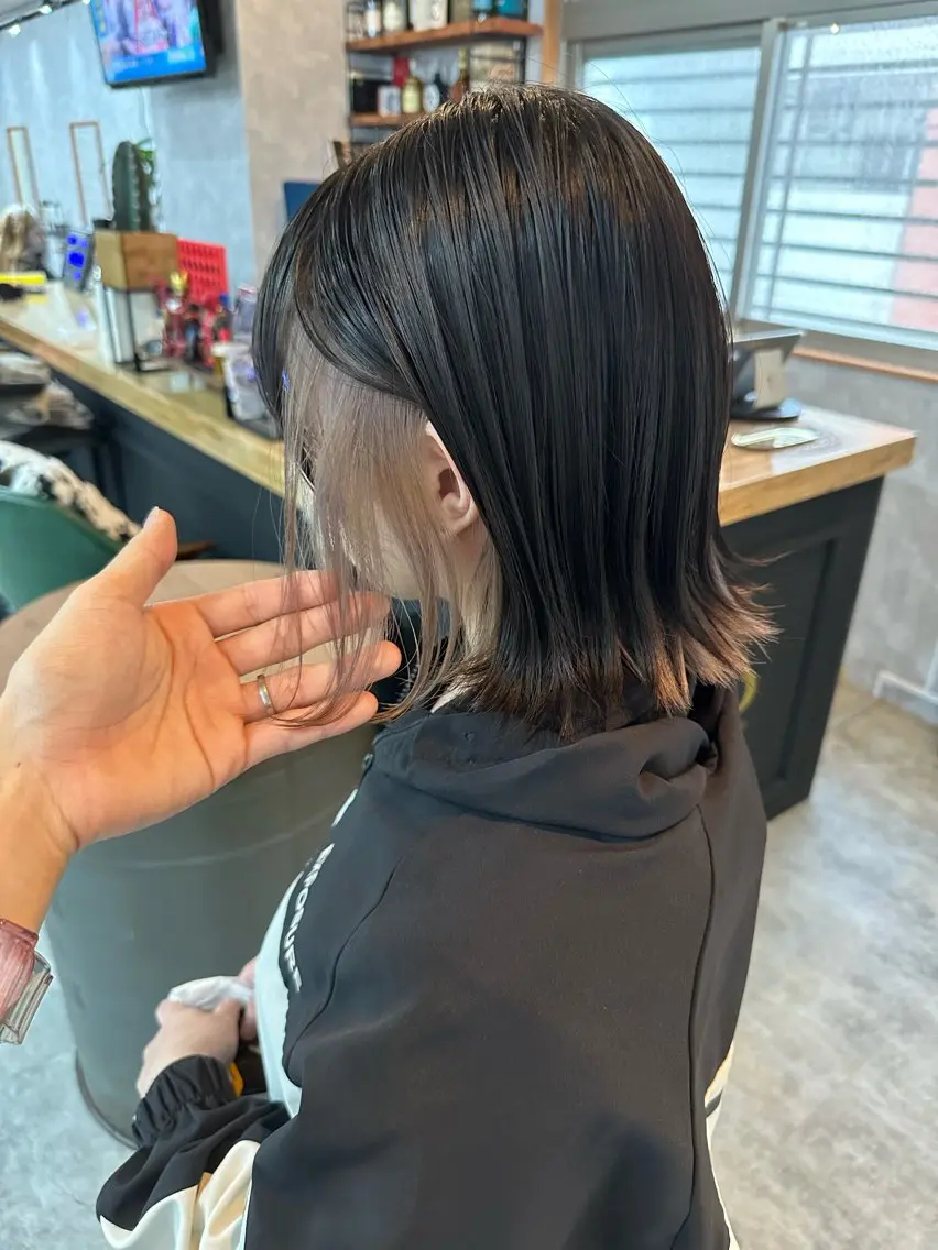 ショート 切りっぱなしボブ ショートボブ ハンサムショート 丸みショート ボブ モテ髪/ボブ/ショー ト/アダチフウトのヘアスタイル