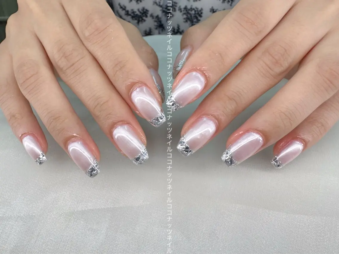 ネイル HOSHINO NAIL_長さだしのネイルデザイン
