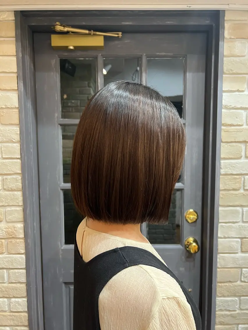 ミディアム ボブ 増田 晃大のヘアスタイル