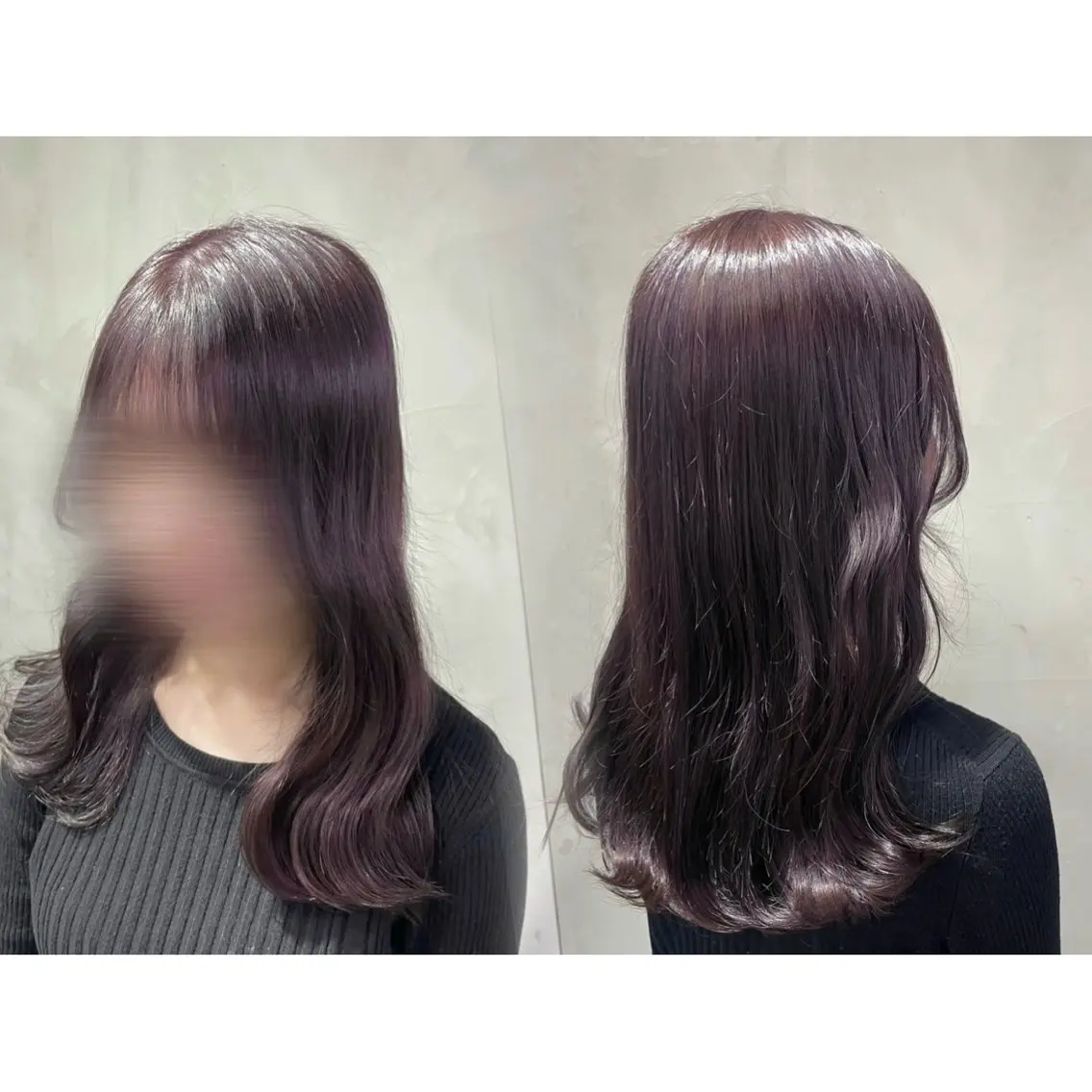 ロング カット ヘアカラー ゆ ら　⛓🩶のヘアスタイル
