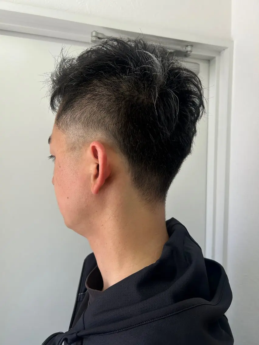 ショート メンズ カット ヘアカラー トリートメント 久木原 ゆりのヘアスタイル