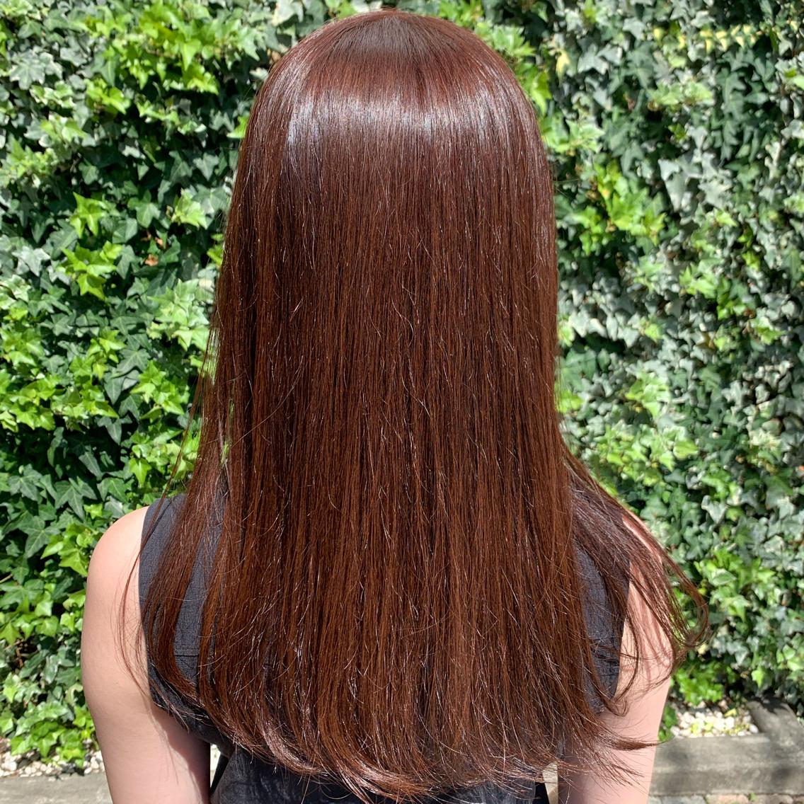 セミロング カラー 佐藤 宰 OZ桑野店のヘアスタイル