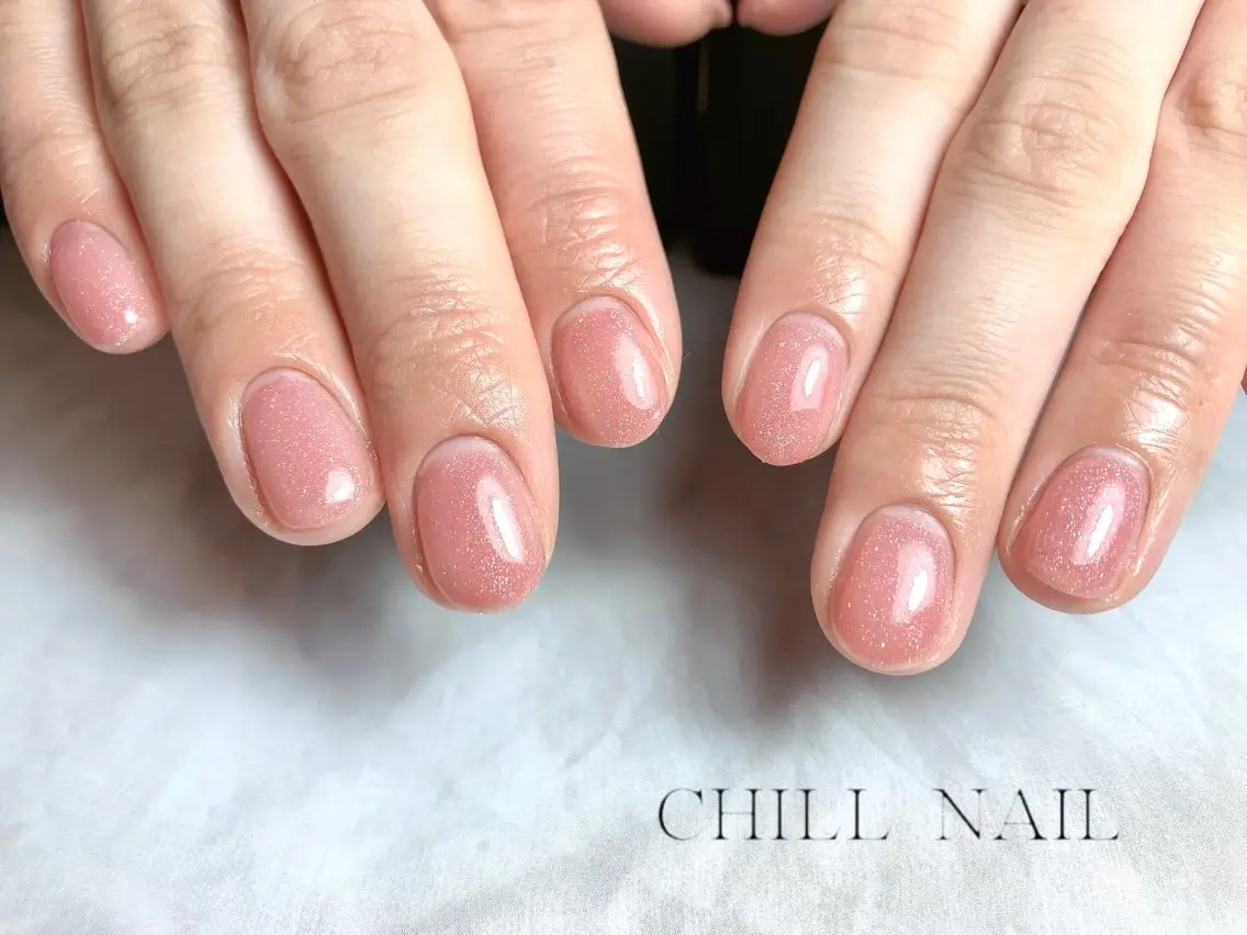 ネイル ラメ(グリッター) CHILL NAILのネイルデザイン