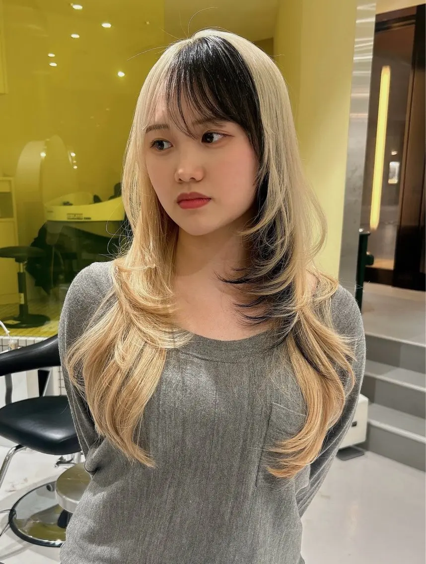 ロング 한국에English OK🌼unaのヘアスタイル