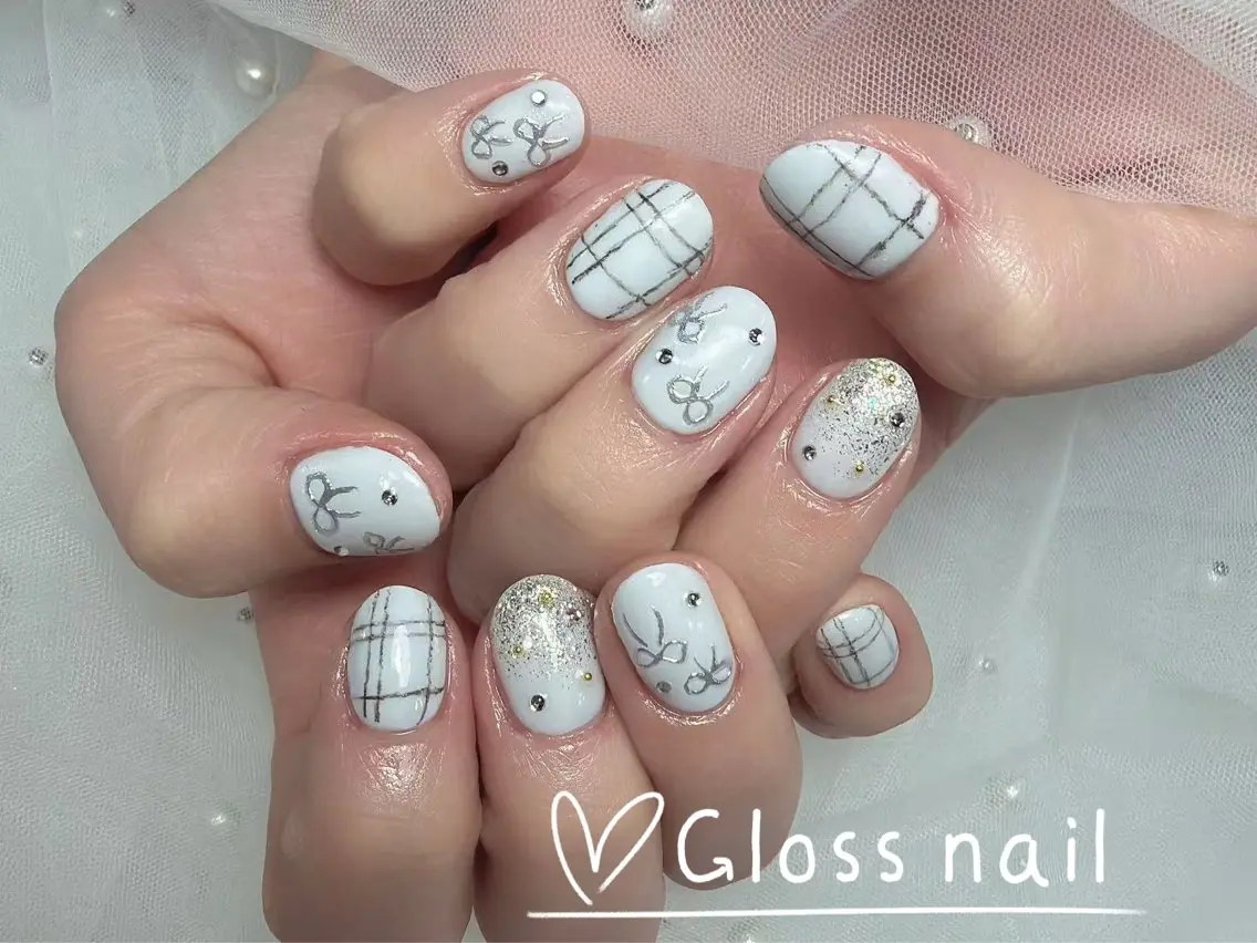 ネイル miho🍎 Gloss nailのネイルデザイン