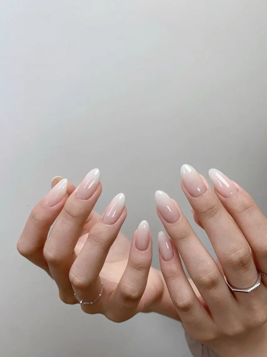 ネイル アートネイル フレンチネイル ジェルネイル 韓国ネイル ニュアンスネイル n2 nail daikokuchoのネイルデザイン