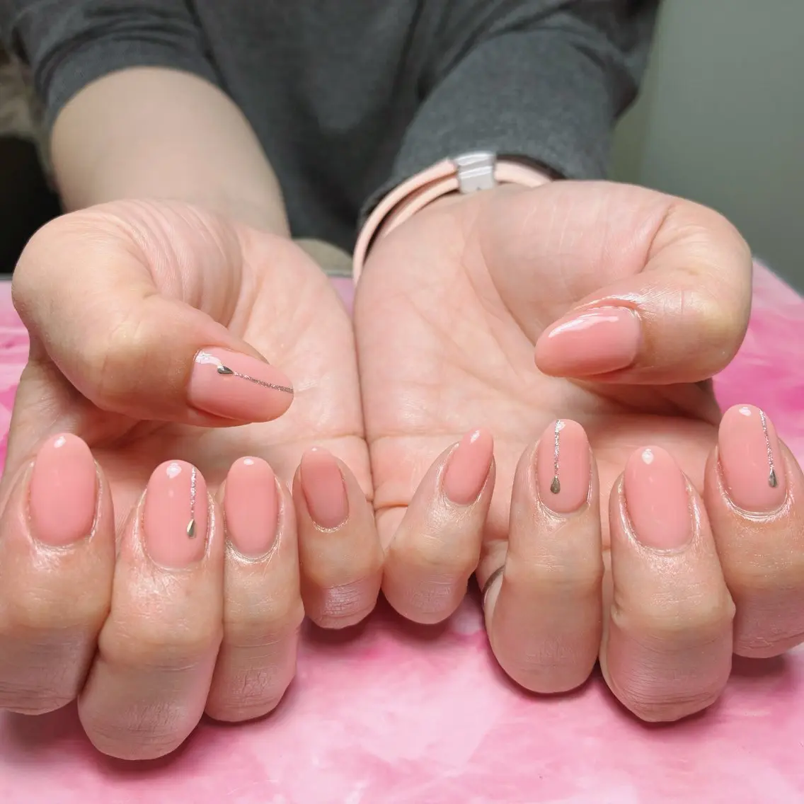 ミディアム ハンドネイル hs nail salonのネイルデザイン