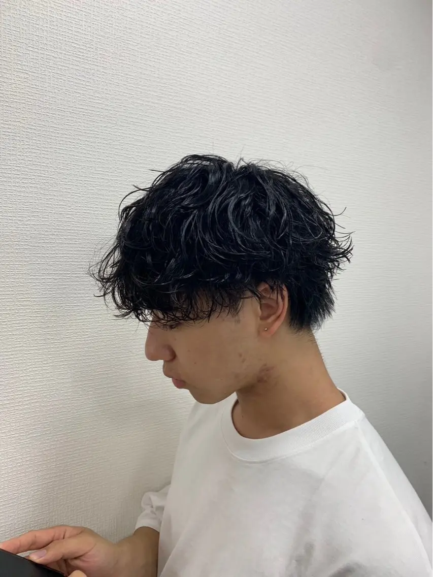 🔥[リピーター様専用]🔥メンズカット➕似合わせパーマ➕炭酸泉➕オリジナルトリートメントの写真