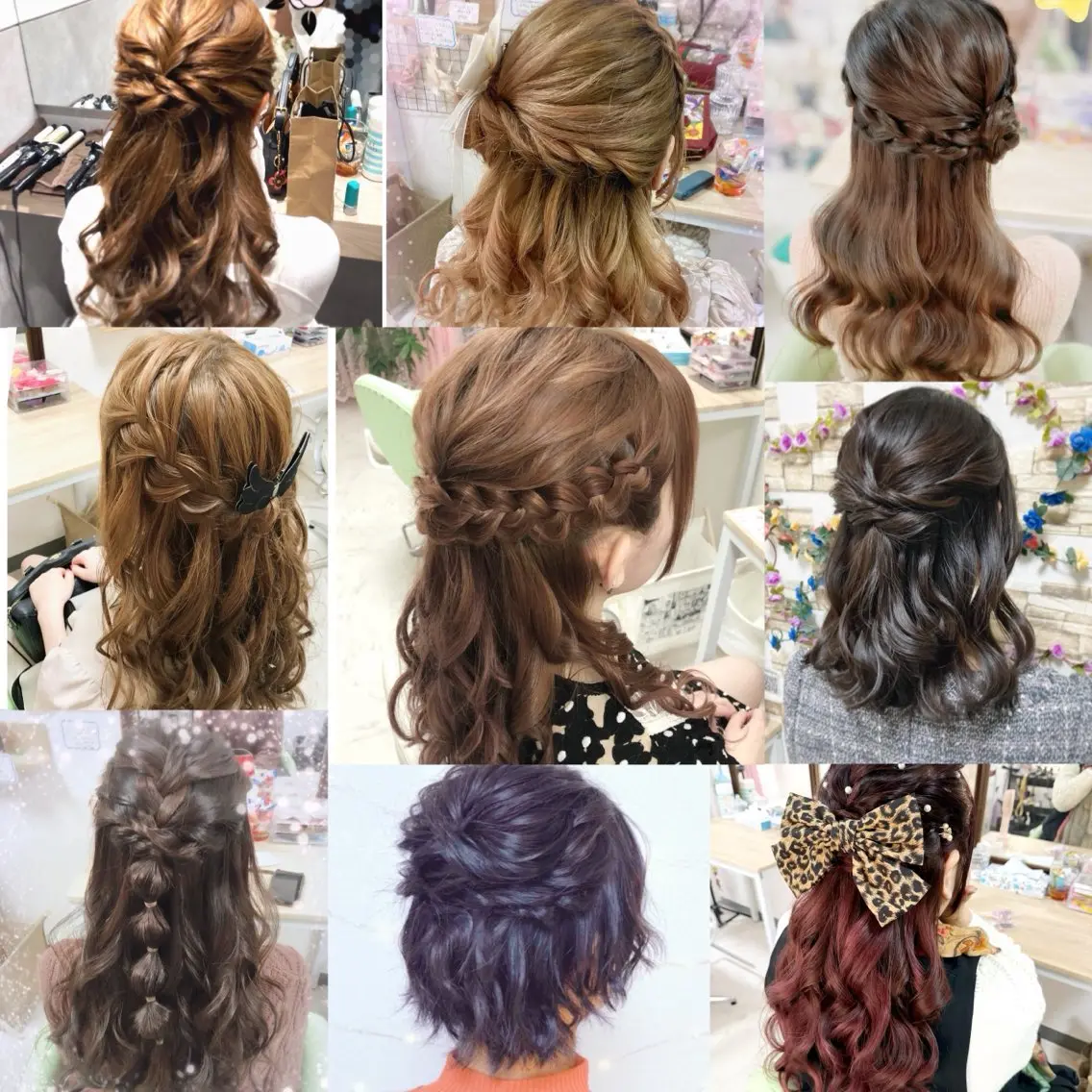 ヘアアレンジ ハーフアップ 新宿ヘアセットメイク Asa-mのその他イメージ