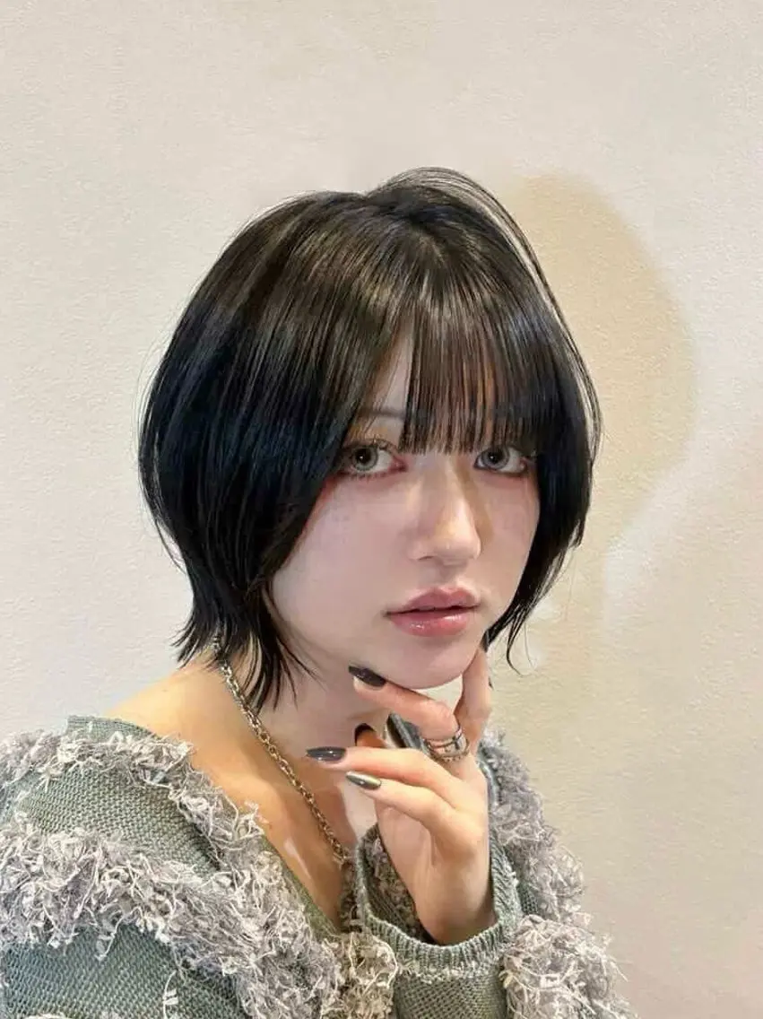 【前髪や顔周りカットも✨】似合わせカット+トリートメントの写真