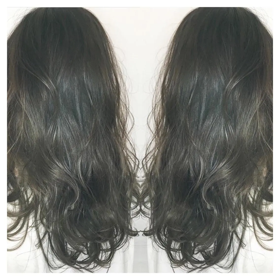ロング カラー イルミナカラー biscohair 髪にドラマを。のヘアスタイル