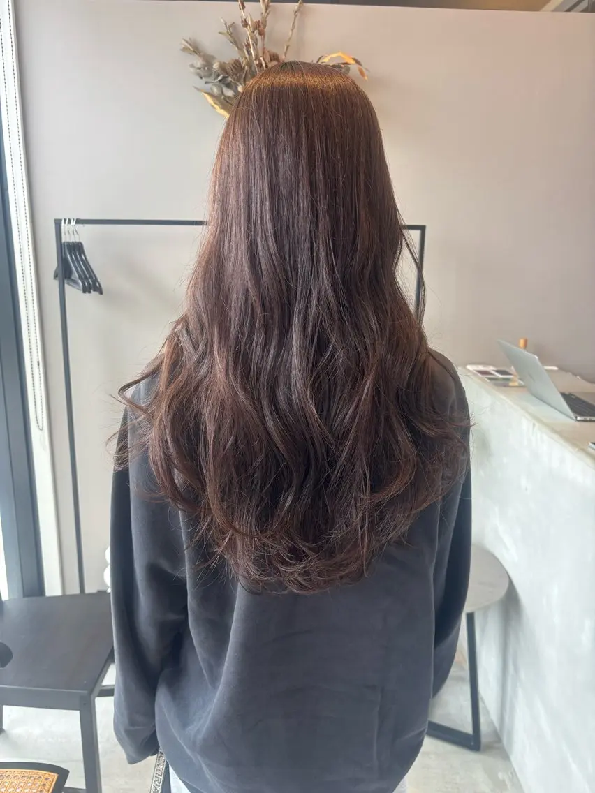 ロング レイヤーカット カット miyu /niilのヘアスタイル