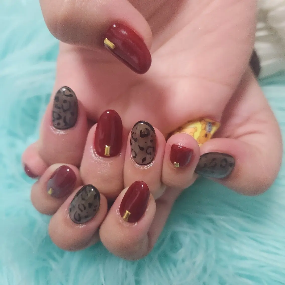 ネイル アニマル柄 Thetis nailsのネイルデザイン
