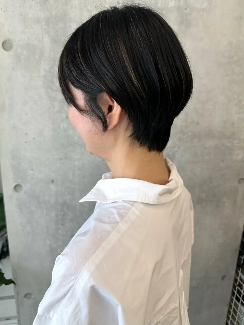 ショート カット ヘッドスパ ボブ/ゆるふわ ボブパーマ/とういのヘアスタイル