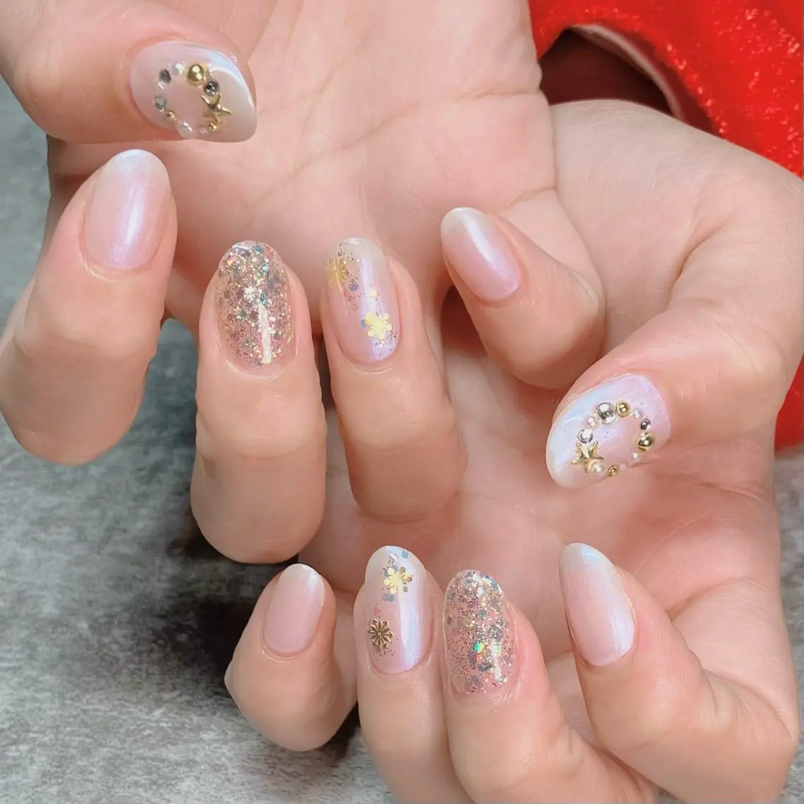 ネイル ハンドネイル ハンドケア shino🌟 痛ネイルのネイルデザイン