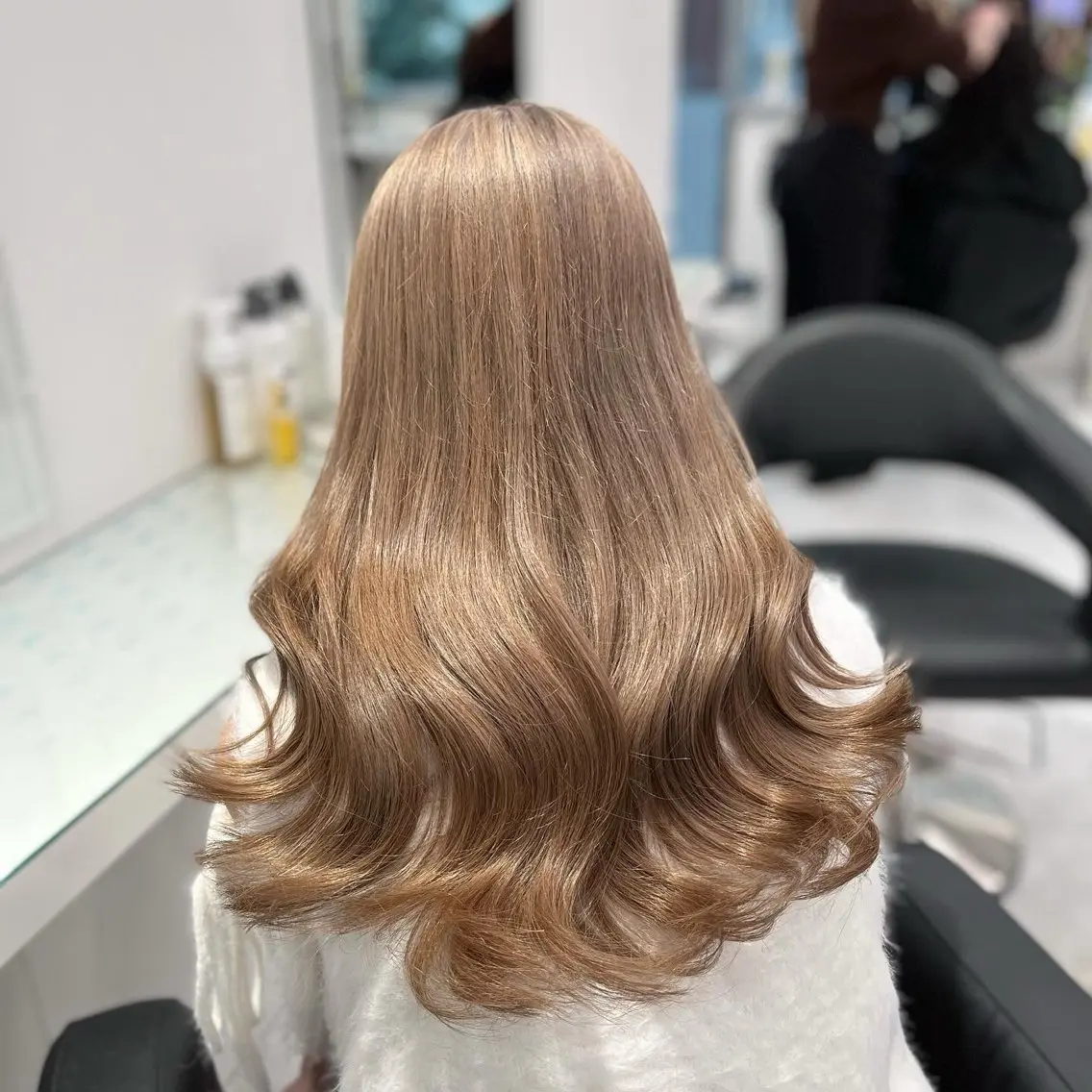 ミディアム カラー パーマ ヘアアレンジ メンズ ヘアカラー ♡ 𝐑𝐈𝐎♡のヘアスタイル
