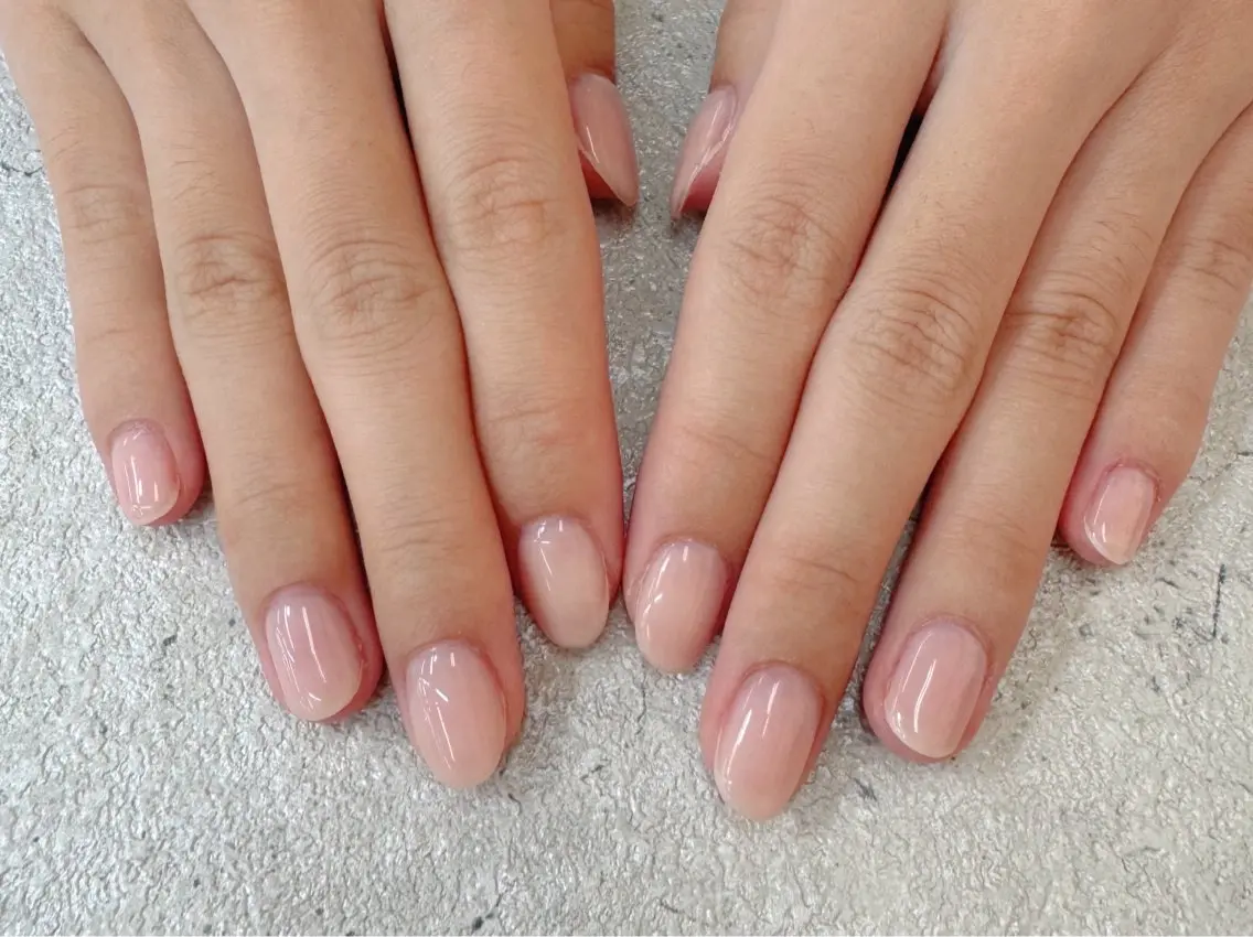 ハンド【オフなし】ワンカラー💅グラデの写真