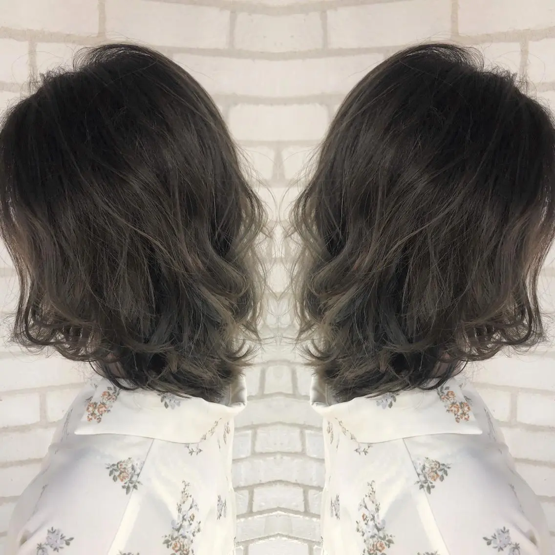 ショート カラー 小島 侑衣のヘアスタイル