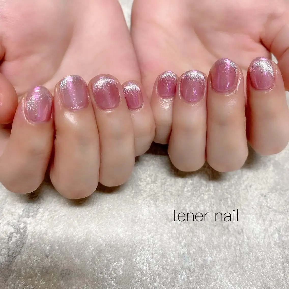 ネイル マグネットネイル ミラーネイル テネルネイル tener nailのネイルデザイン